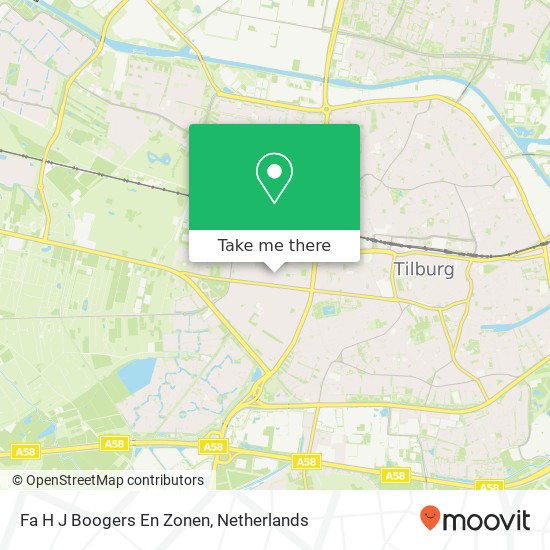 Fa H J Boogers En Zonen map