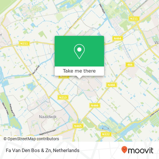 Fa Van Den Bos & Zn map