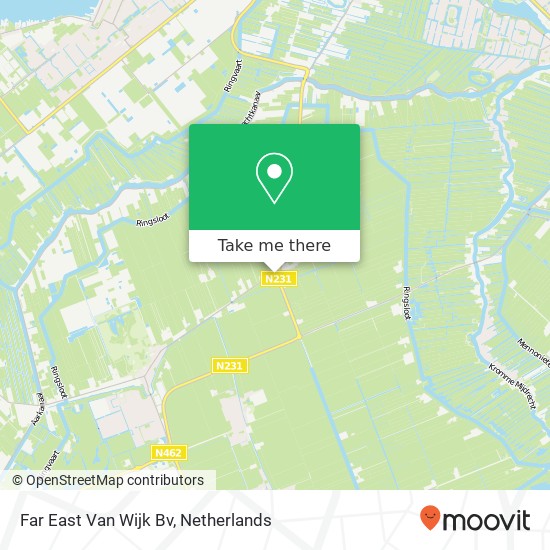 Far East Van Wijk Bv map