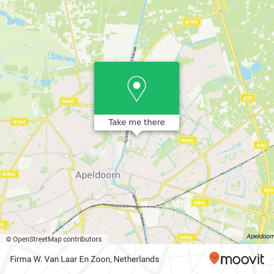 Firma W. Van Laar En Zoon map