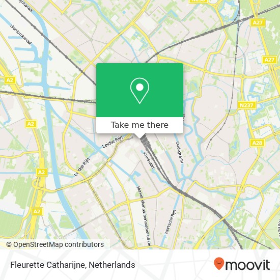 Fleurette Catharijne map