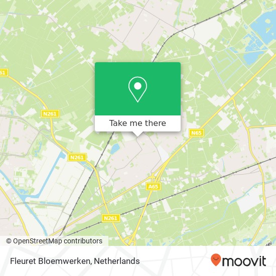 Fleuret Bloemwerken map