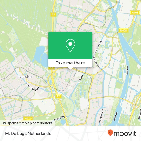 M. De Lugt map