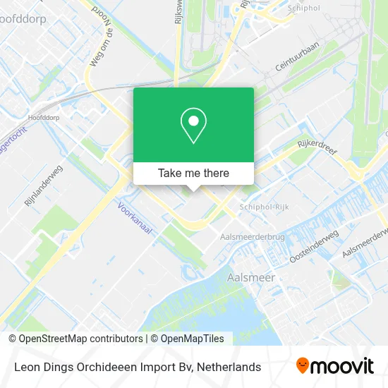 Leon Dings Orchideeen Import Bv map