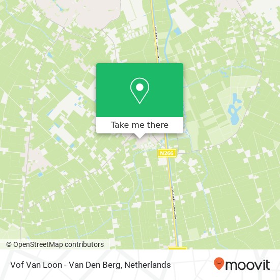 Vof Van Loon - Van Den Berg map