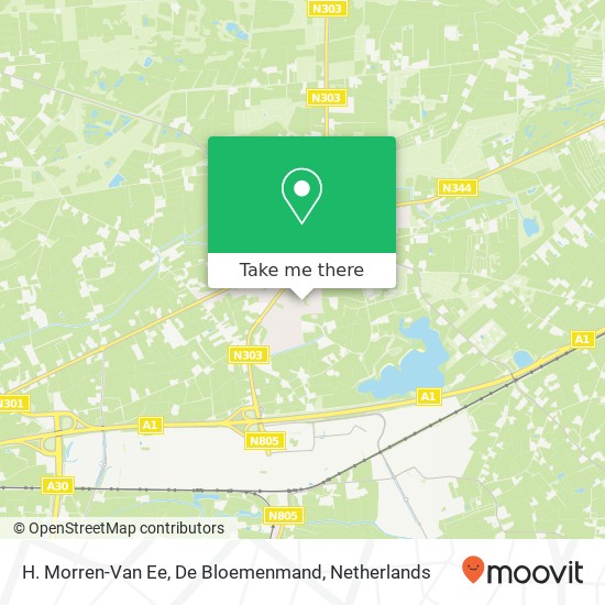 H. Morren-Van Ee, De Bloemenmand map