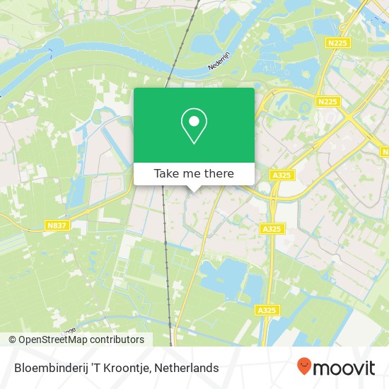 Bloembinderij 'T Kroontje map