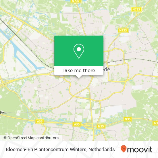Bloemen- En Plantencentrum Winters map