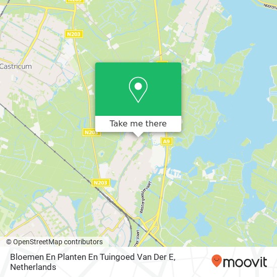 Bloemen En Planten En Tuingoed Van Der E map