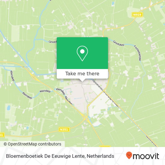 Bloemenboetiek De Eeuwige Lente map