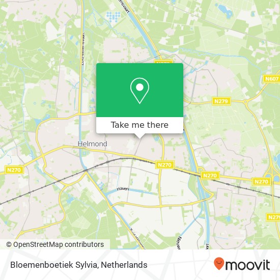 Bloemenboetiek Sylvia map