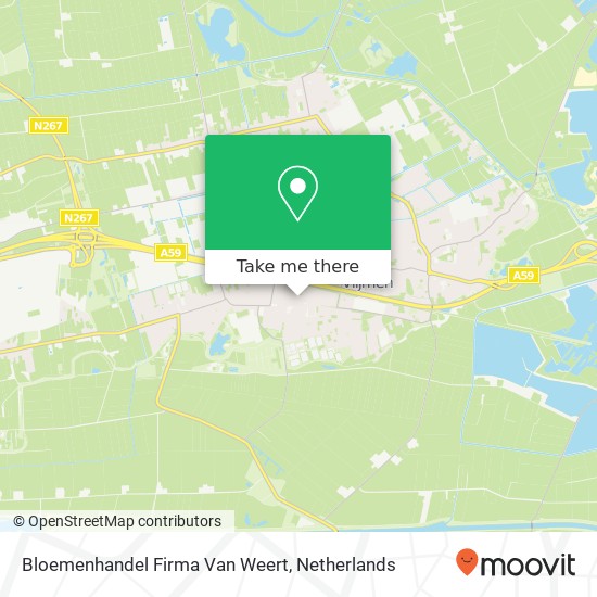 Bloemenhandel Firma Van Weert map