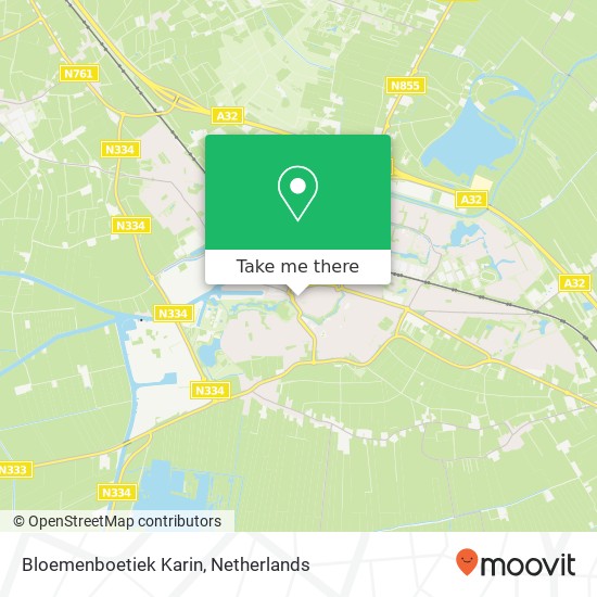 Bloemenboetiek Karin map