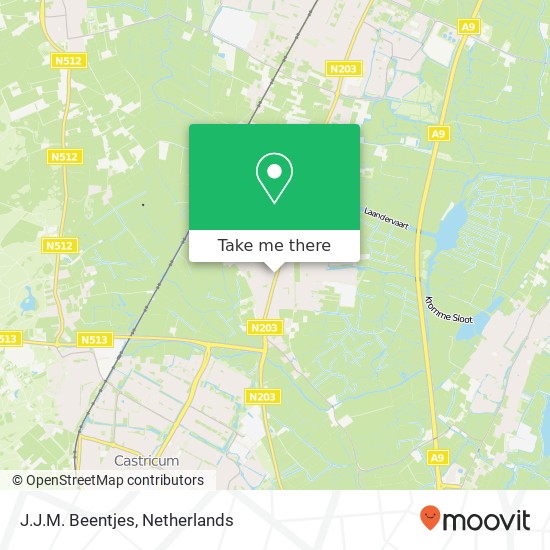 J.J.M. Beentjes map