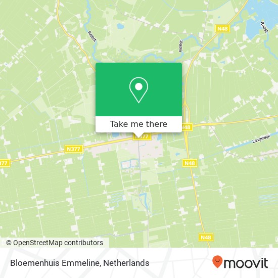 Bloemenhuis Emmeline map