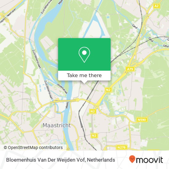 Bloemenhuis Van Der Weijden Vof Karte
