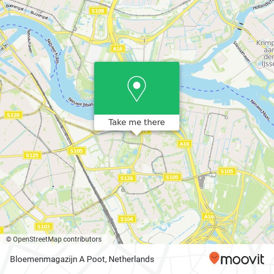 Bloemenmagazijn A Poot map