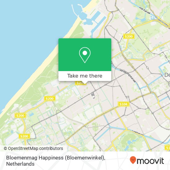 Bloemenmag Happiness (Bloemenwinkel) map