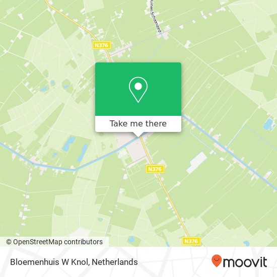 Bloemenhuis W Knol map