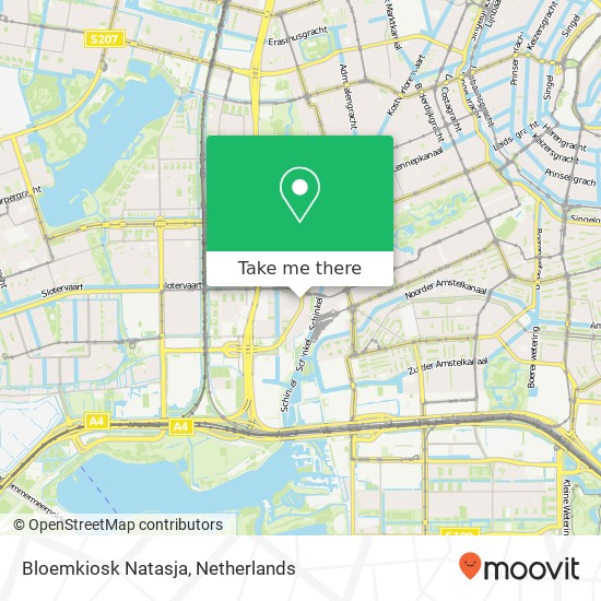 Bloemkiosk Natasja map