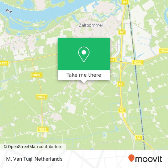 M. Van Tuijl map