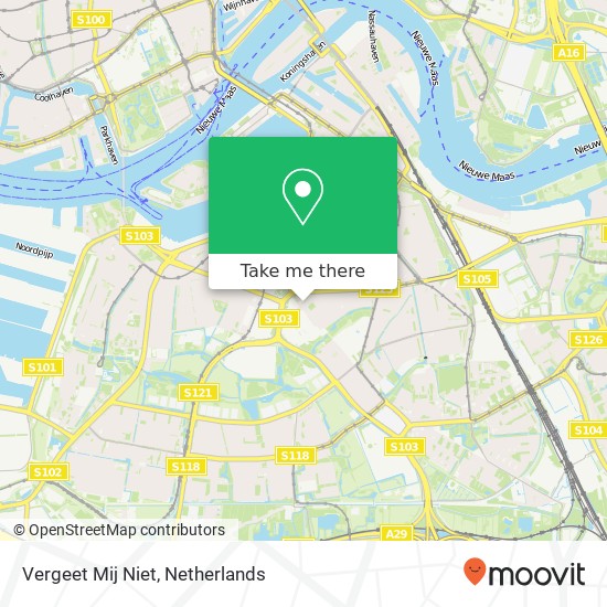 Vergeet Mij Niet map