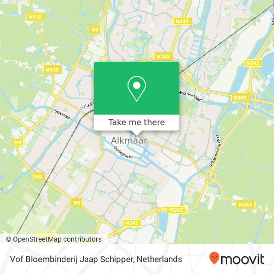 Vof Bloembinderij Jaap Schipper map