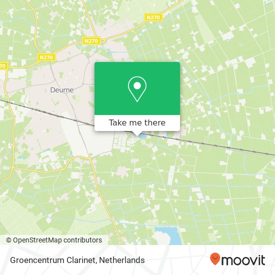 Groencentrum Clarinet map