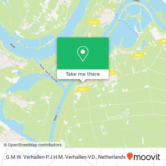 G.M.W. Verhallen-P.J.H.M. Verhallen-V.D. map