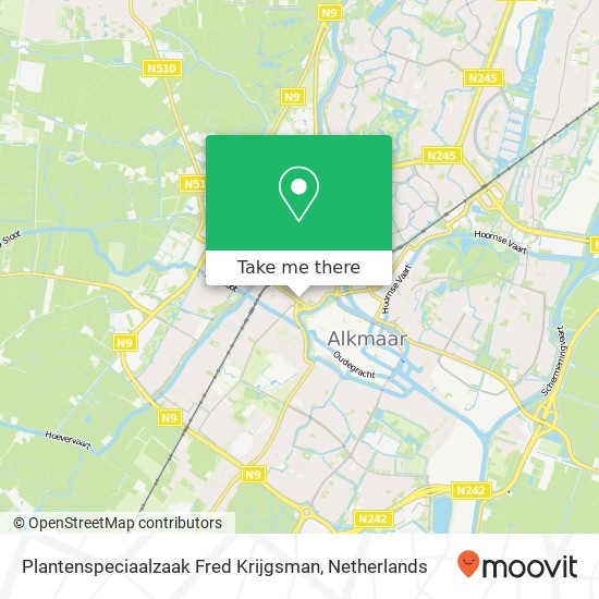 Plantenspeciaalzaak Fred Krijgsman map