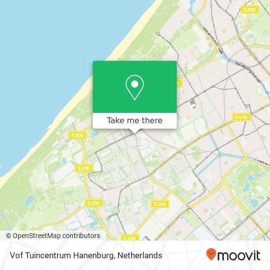 Vof Tuincentrum Hanenburg map