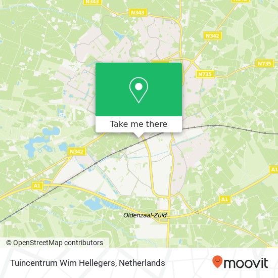 Tuincentrum Wim Hellegers Karte