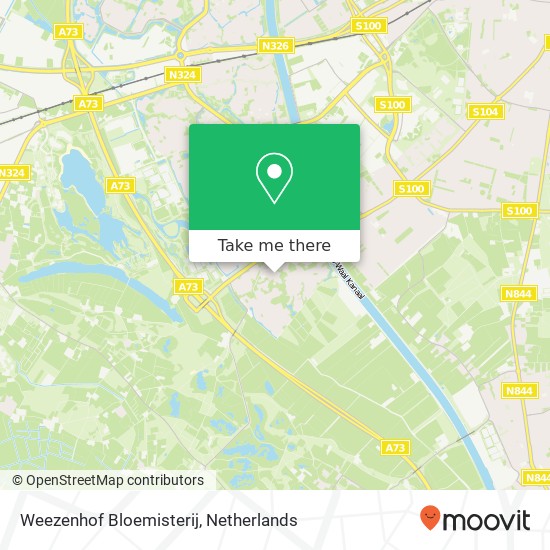 Weezenhof Bloemisterij Karte