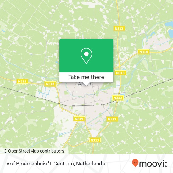 Vof Bloemenhuis 'T Centrum map