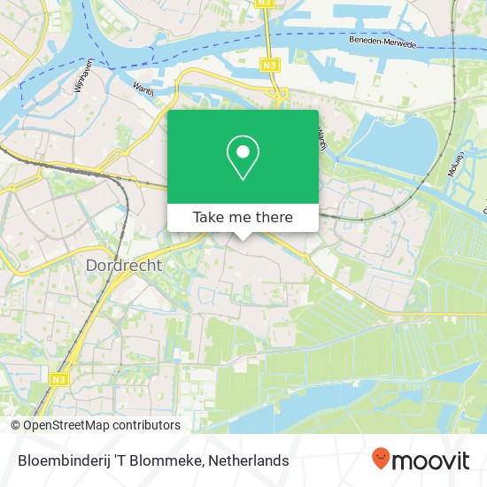 Bloembinderij 'T Blommeke map