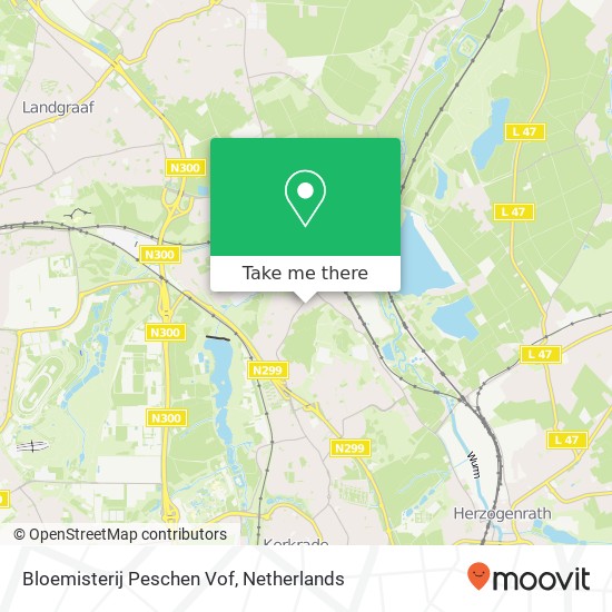 Bloemisterij Peschen Vof map