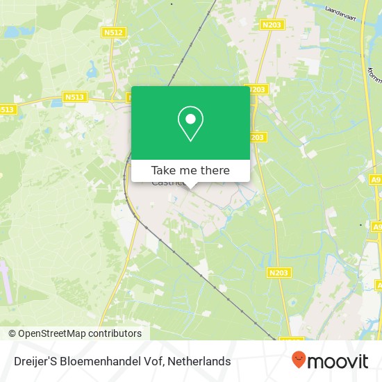 Dreijer'S Bloemenhandel Vof map