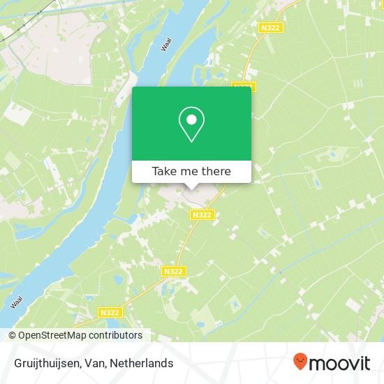 Gruijthuijsen, Van map