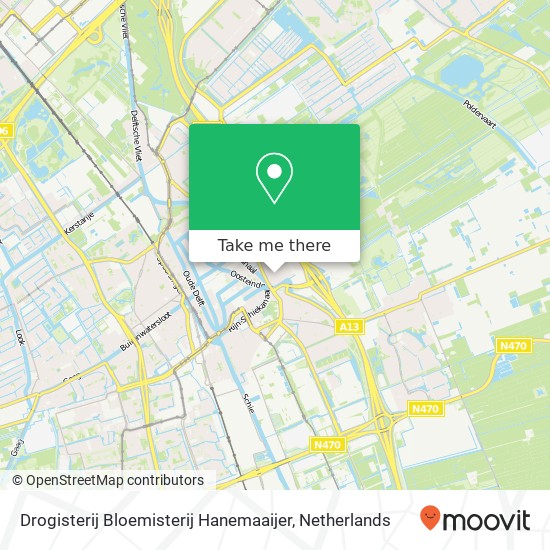 Drogisterij Bloemisterij Hanemaaijer map