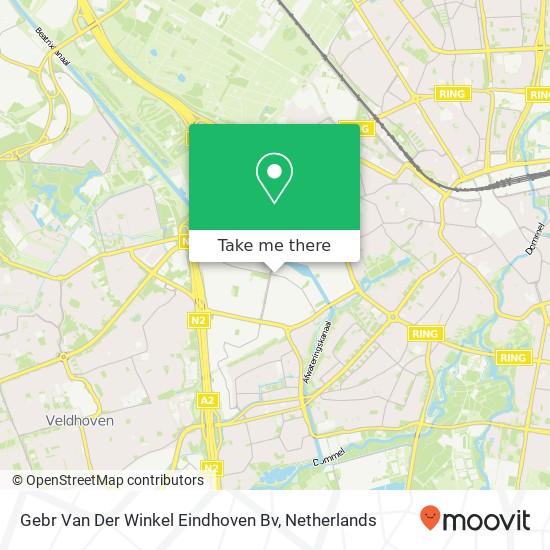 Gebr Van Der Winkel Eindhoven Bv map