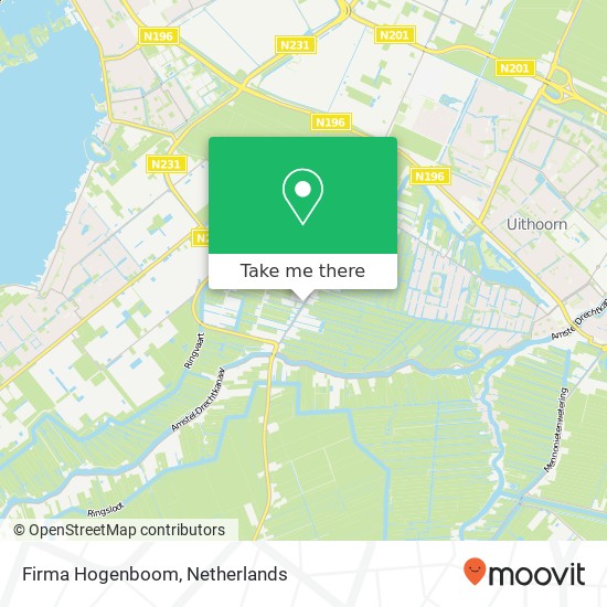 Firma Hogenboom map