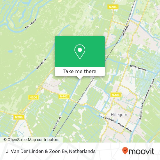 J. Van Der Linden & Zoon Bv map