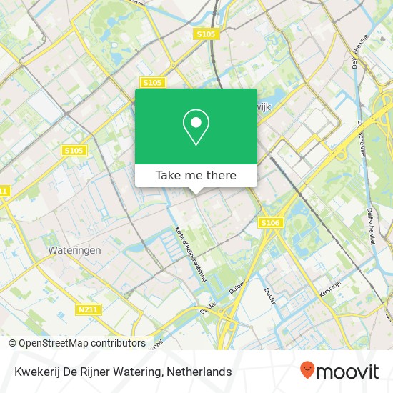 Kwekerij De Rijner Watering map