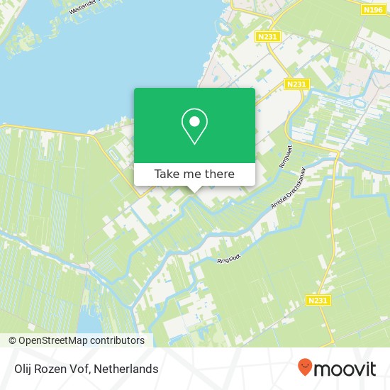 Olij Rozen Vof map