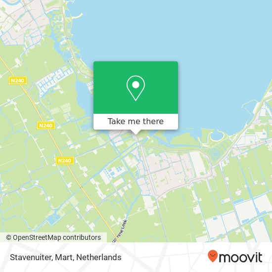 Stavenuiter, Mart map