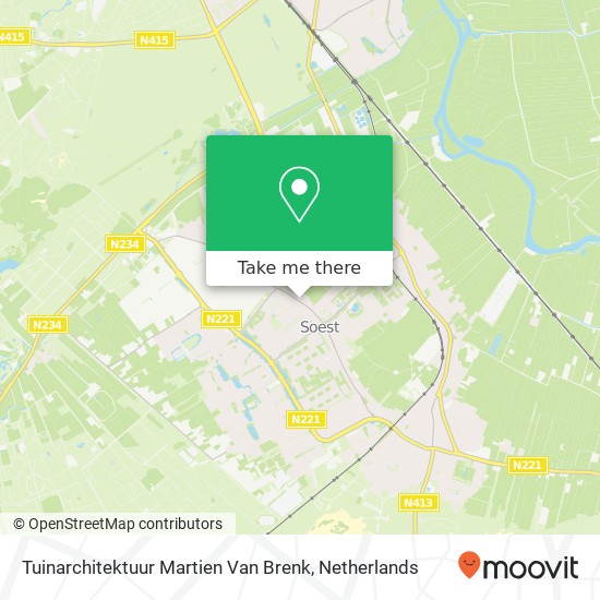 Tuinarchitektuur Martien Van Brenk map