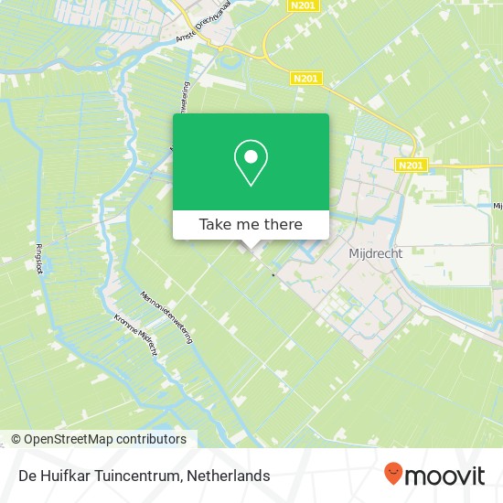 De Huifkar Tuincentrum map