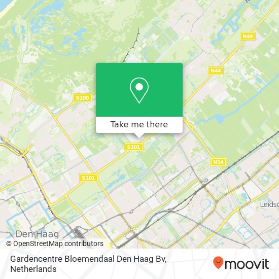 Gardencentre Bloemendaal Den Haag Bv Karte