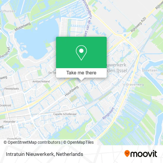 Intratuin Nieuwerkerk map