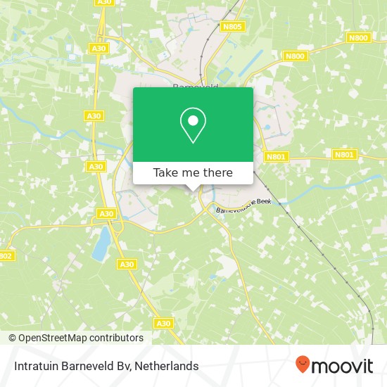 Intratuin Barneveld Bv map